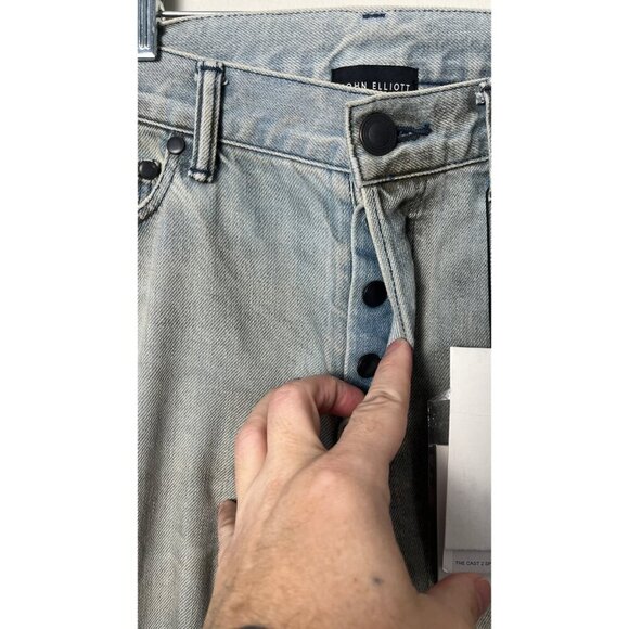 BNWT JOHN ELLIOTT THE CAST 2 SPRING DIRTY JEANS - Picture 7 of 16